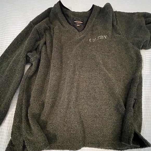 Cal Poly Straight Down golf Long Sleeve M V Neck Pull Over - Picture 7 of 9
